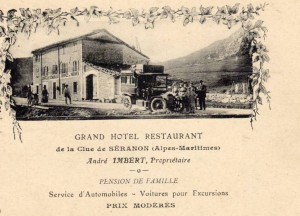 Hotel Imbert à Séranon